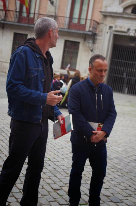Photowalk con el actor Javier Gutierrez y el escritor José Ángel Mañas