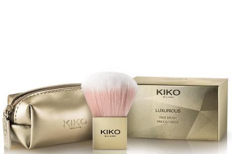 Luxurious, Queen of Light, nueva colección Kiko Milano. Brocha Kabuki