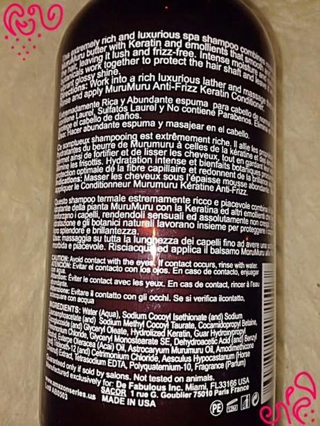 Champú Amazon Series para cabello seco