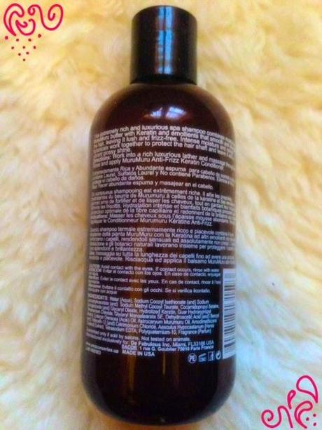 Champú Amazon Series para cabello seco