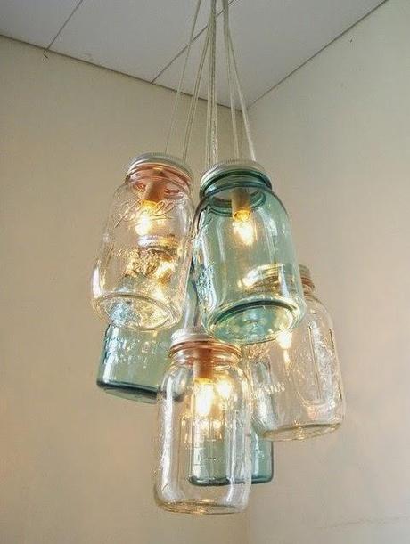 DIY...Reciclando botes de cristal