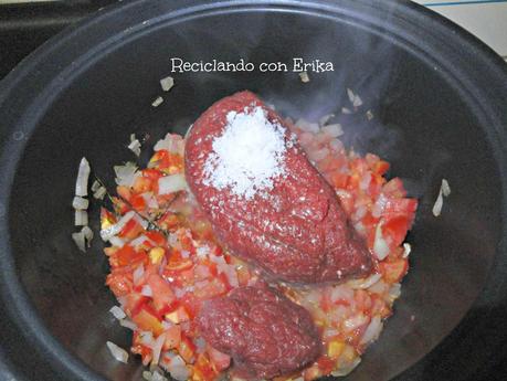 Chili beans , deliciosa receta casera