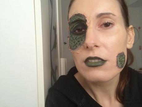 Halloween Makeup - Reptile Woman