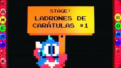 Game Back Bonus Stage: Ladrones de Carátulas (Parte 1) Game Back Bonus Stage - Carátulas