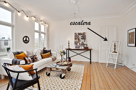 IDEAS PARA CREAR UN APARTAMENTO ESTILO ESCANDINAVO CON #RECICLAJE