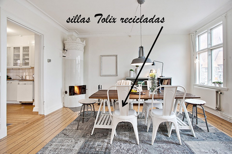 IDEAS PARA CREAR UN APARTAMENTO ESTILO ESCANDINAVO CON #RECICLAJE