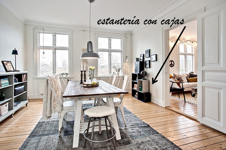 IDEAS PARA CREAR UN APARTAMENTO ESTILO ESCANDINAVO CON #RECICLAJE