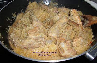 Arroz con costillas
