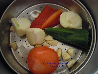 Potaje de garbanzos con calabaza