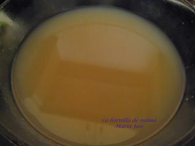 Arroz con almejas y gambas