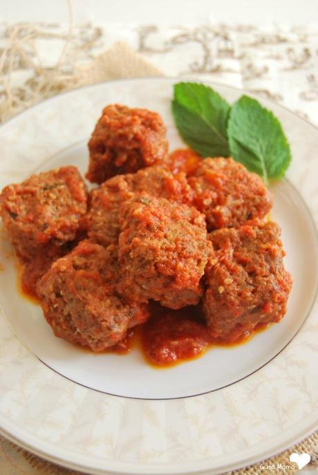 Albóndigas de ternera y menta