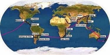 Mapa itinerario El Mundo en tándem