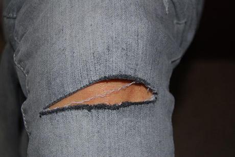 DIY: Rompe tus jeans dyi rompe jeans ripped