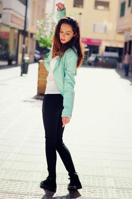 CAZADORA COLOR PASTEL