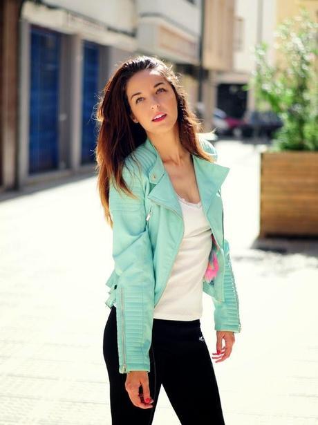 CAZADORA COLOR PASTEL