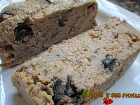 BUDÍN DE BERENJENAS AL MICROONDAS