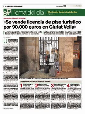 MIS VECINOS LOS TURISTAS