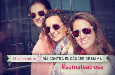 súmatealrosa día contra el cancer de mama