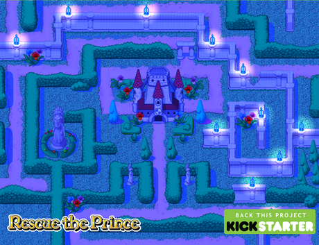 Al rescate del príncipe en un nuevo juego español con toques clásicos que llega hasta Kickstarter