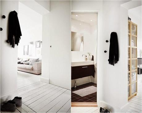 Dúplex nórdico con toques mostaza