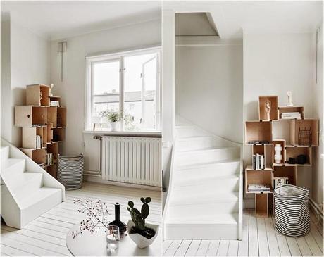 Dúplex nórdico con toques mostaza