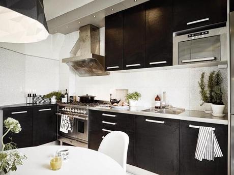 Dúplex nórdico con toques mostaza