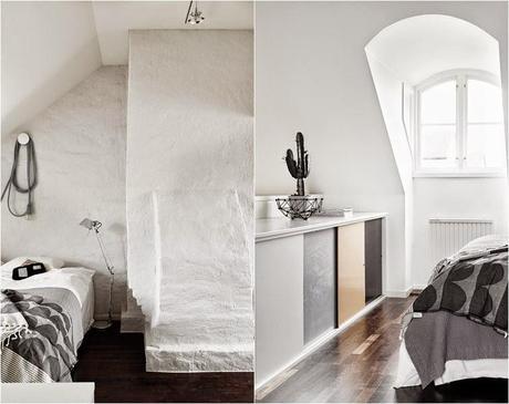 Dúplex nórdico con toques mostaza