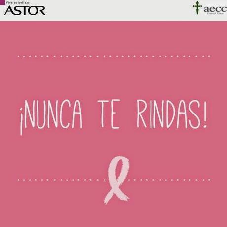 Me uno al movimiento solidario #Besosrosas creado por ASTOR para apoyar la lucha contra el cáncer de mama