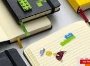 Lego Moleskine agendas bloc notas