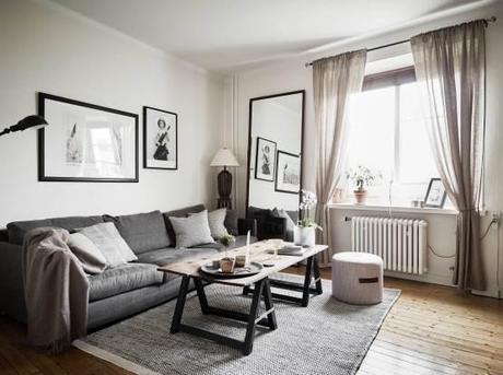 pisos de segunda mano decoración interiores pisos pequeños mini pisos estilo nórdico detalles antiguos en viviendas decoración pisos pequeños decoración en colores neutros y madera blog decoración nordica escandinava 