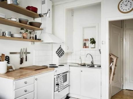 pisos de segunda mano decoración interiores pisos pequeños mini pisos estilo nórdico detalles antiguos en viviendas decoración pisos pequeños decoración en colores neutros y madera blog decoración nordica escandinava 