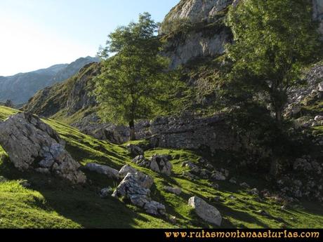 Ruta Ercina, Verdilluenga, Punta Gregoriana, Cabrones: Majada el Toyu