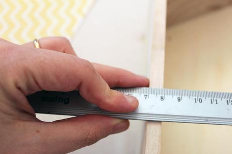 cómo hacer unas estanterías casita medir contorno