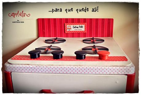 Paso a paso: convertimos una mesa de luz en cocinita para jugar