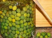 Aceitunas caseras aliñadas hierbas