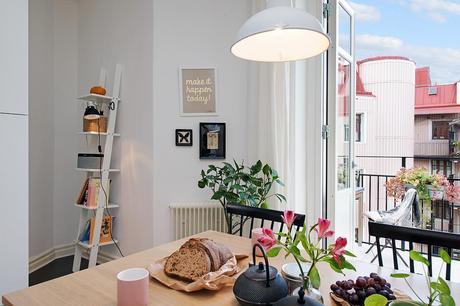 Un pequeño piso con alma nórdica Un pequeño piso con alma nórdica