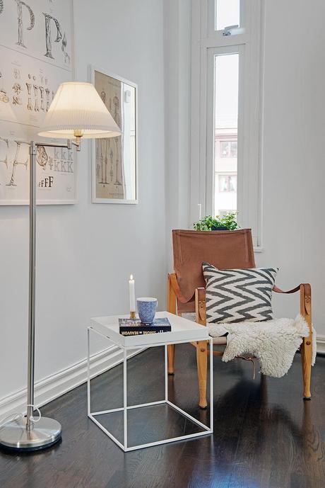 Un pequeño piso con alma nórdica Un pequeño piso con alma nórdica