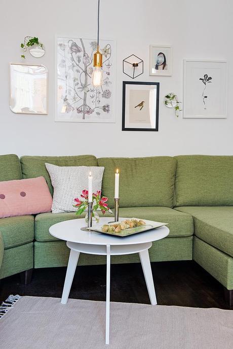 Un pequeño piso con alma nórdica Un pequeño piso con alma nórdica