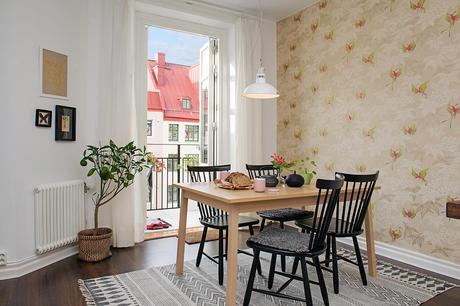 Un pequeño piso con alma nórdica Un pequeño piso con alma nórdica