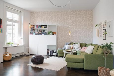 Un pequeño piso con alma nórdica Un pequeño piso con alma nórdica