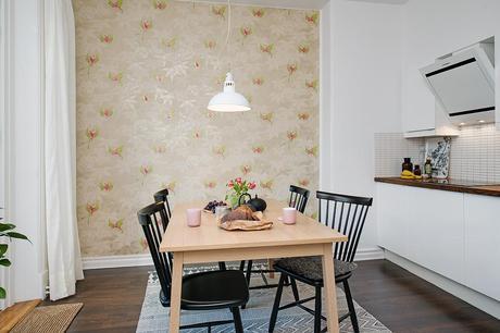 Un pequeño piso con alma nórdica Un pequeño piso con alma nórdica