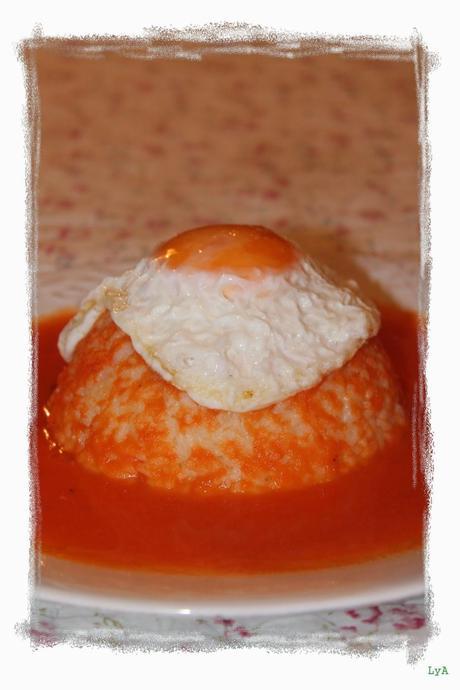 ¡¡Ganador del concurso 2º cumpleaños del blog Cocinando... un abril encantado!! Y.... receta de Arroz con tomate y huevo o  Arroz de mi mamá.