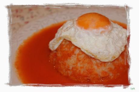 ¡¡Ganador del concurso 2º cumpleaños del blog Cocinando... un abril encantado!! Y.... receta de Arroz con tomate y huevo o  Arroz de mi mamá.