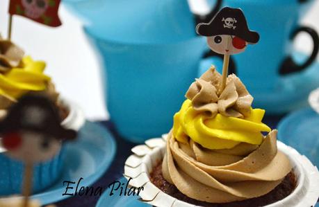 Cupcakes de naranja y Nutella