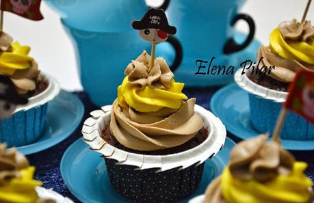 Cupcakes de naranja y Nutella