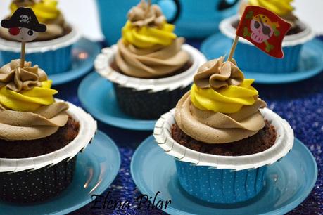 Cupcakes de naranja y Nutella