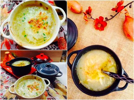 Sopa de cebolla con queso gratinado 5