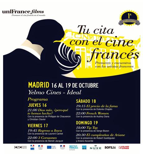 Tu cita con el cine francés. I edición llega a Madrid.