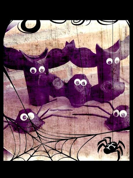 Bichos para halloween reto octopus