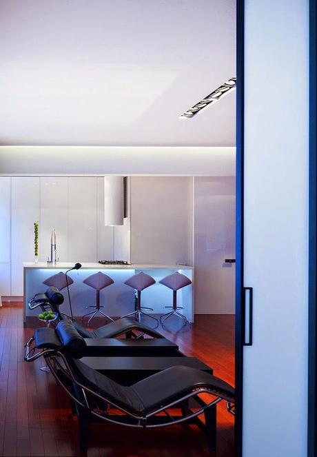 Apartamento de Diseno Minimalista en Moscu  /   Minimal Style Apartment in Moscu